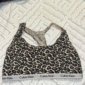 Cheetah Calvin Klein Bra